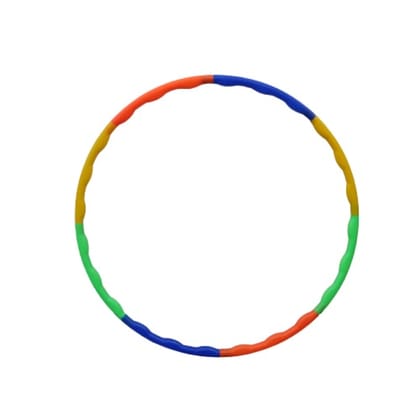 FAIRBIZPS Sports Plastic Hula Hoop Exercise Fitness Ring for Kids and Adult Multicolor, Classic Design Kids Girls Women Premium Hula Hoop Ring Adjustable Size 30 inch and 75 Inch