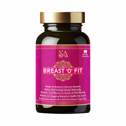 BREAST ‘O’ FIT(Works on Sagging Breasts & Uplifts The Look, Balances Hormones and Increases Cup Size, Boosts Confidence & Sense of Well being)