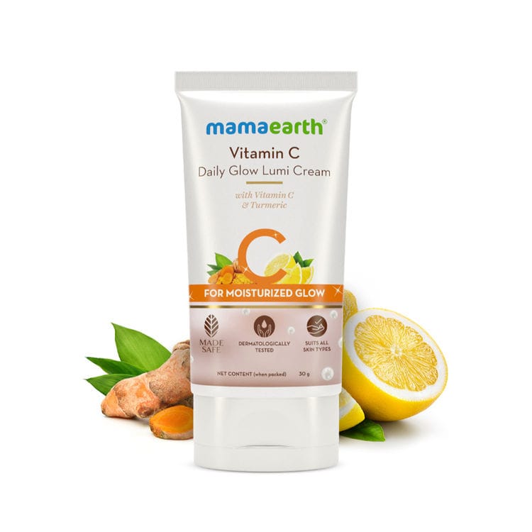 Mamaearth Vitamin C Daily Glow Lumi Cream (30 g)