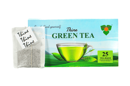 Green & Black tea bags / dip tea bags flavoured & Non flavoured (Assorted 25 bags of 4 pkts)  - Green tea ginger /green tea  lemon +mint/ green tea plain & black tea bag plain