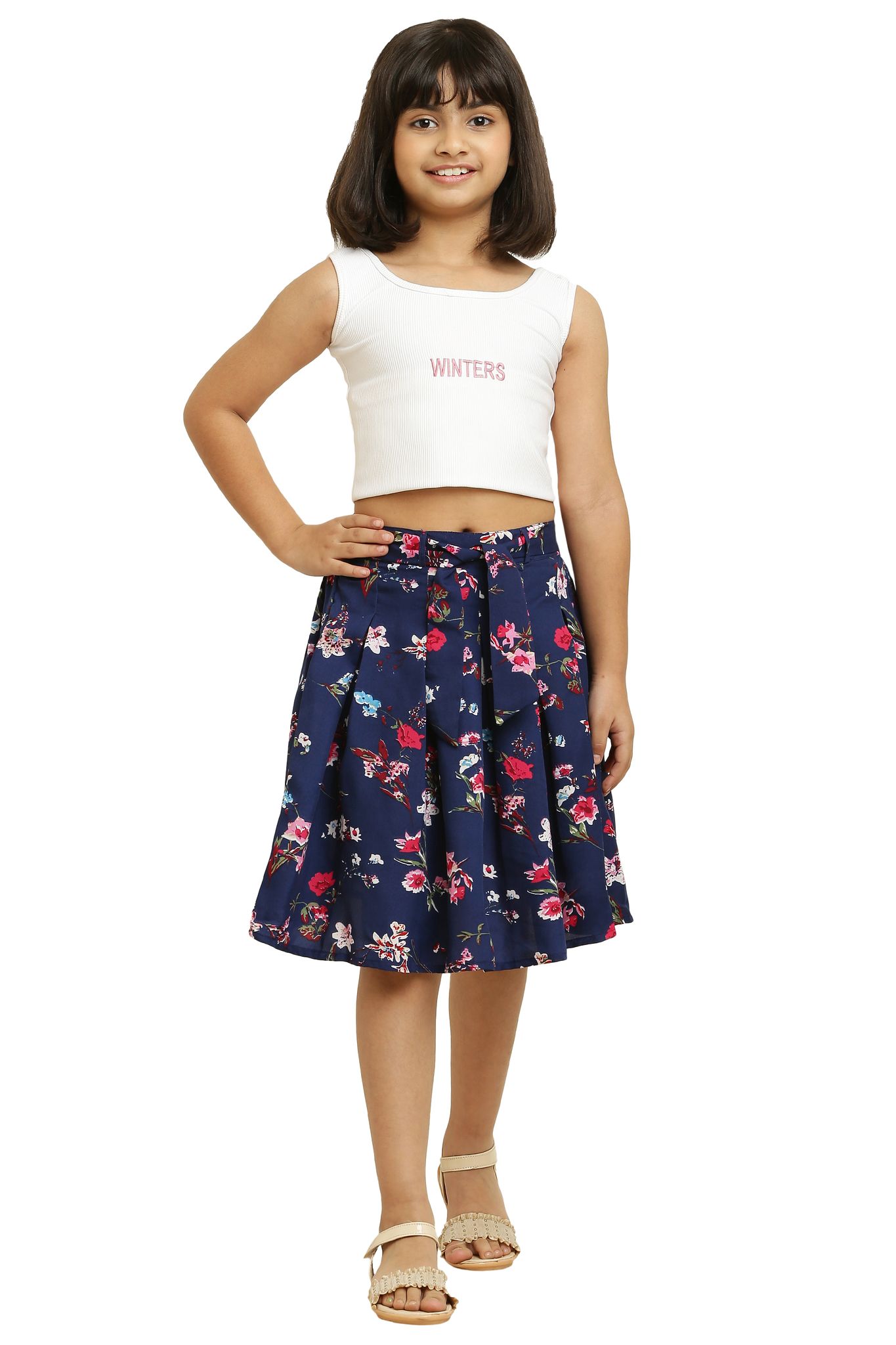 Cute Fancy Blue Skirt for Girls.