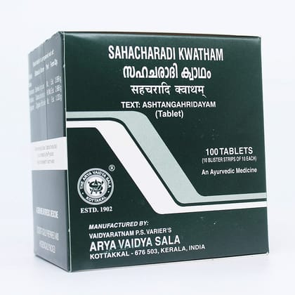 Kottakkal Ayurveda Sahacharadi Kwatham 100 Tablets