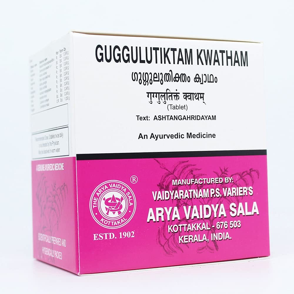 Kottakkal Ayurveda Guggulutiktam Kwatham 100 Tablets