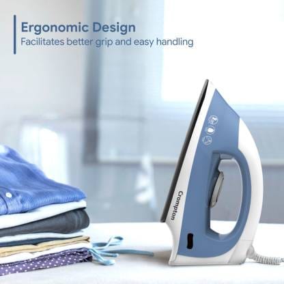 Crompton ACGEI-BRIO 1000 W Dry Iron  (SKY BLUE)