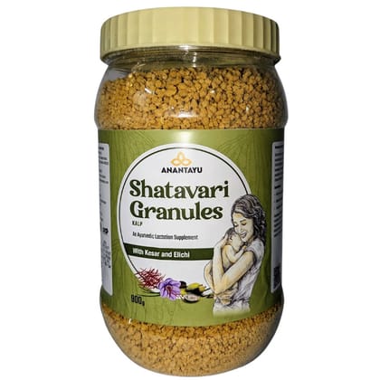 Shatavari Kalpa Granules (With Kesar & Elichi) | Ayurvedic Lactation Supplement