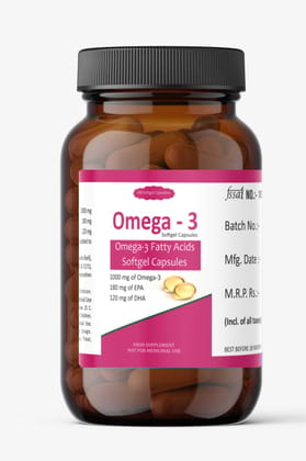 Omega 3 Softgel 60-Capsule