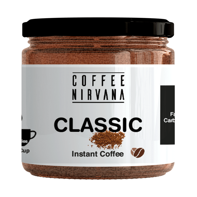 Coffee Nirvana Instant Coffee, Freeze Dried, Classic, 70 g