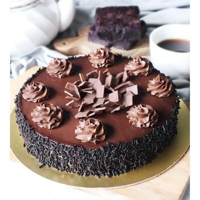 Fab Coffee and Chocolate Fudge Cake 500g (1.10lb) – LakFood