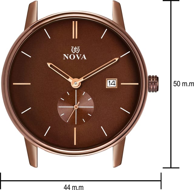 Buy Titan Men Brown Dial Watch 1584SL04 - Watches for Men 1129858 | Myntra