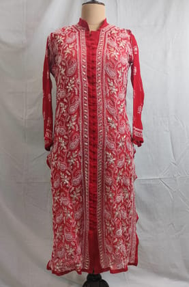 Georgette Kurti For Girls And Women Fashion Wear