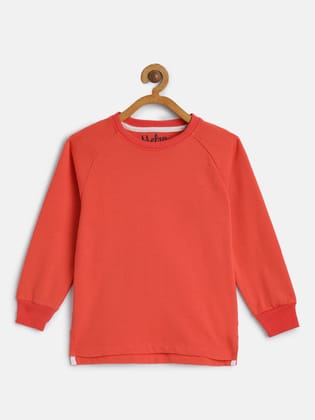 Boys Orange Sweatshirt