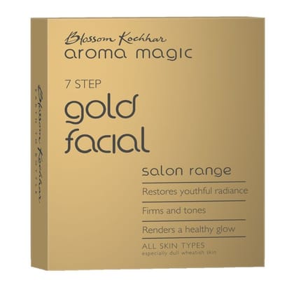 Aroma Magic Gold Facial Kit for Single Use (35g + 10ml)