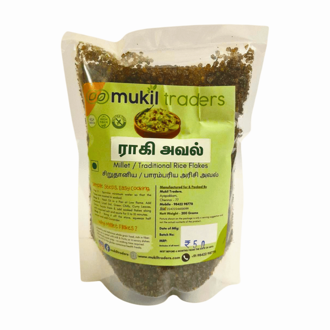 RAGI Millet Flakes (Ragi Aval)