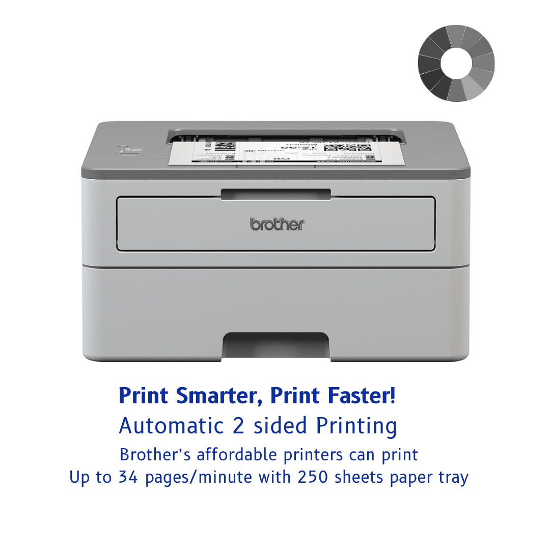 Brother HL-B2000D: Fast, Affordable, and Efficient Mono Laser Printer with Automatic 2-Sided Printing