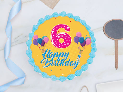 Buy 6th Birthday Party Decoration. 6 Years Old. Custom Name and Age  Birthday Cake Topper. Any Glitter Colour. Decorative Crown. Princess Cake  Topper. Personalised Cake Decoration. New Fancy Font. Online at  desertcartINDIA