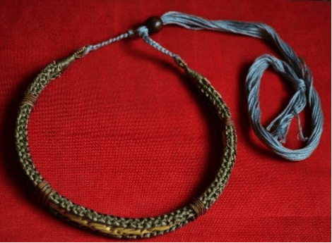 Hasuli Neckpiece with Haru on top