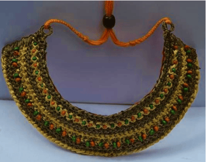 Seven Layer Beaded Jodha Neckpiece