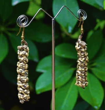 Long Spring Earrings