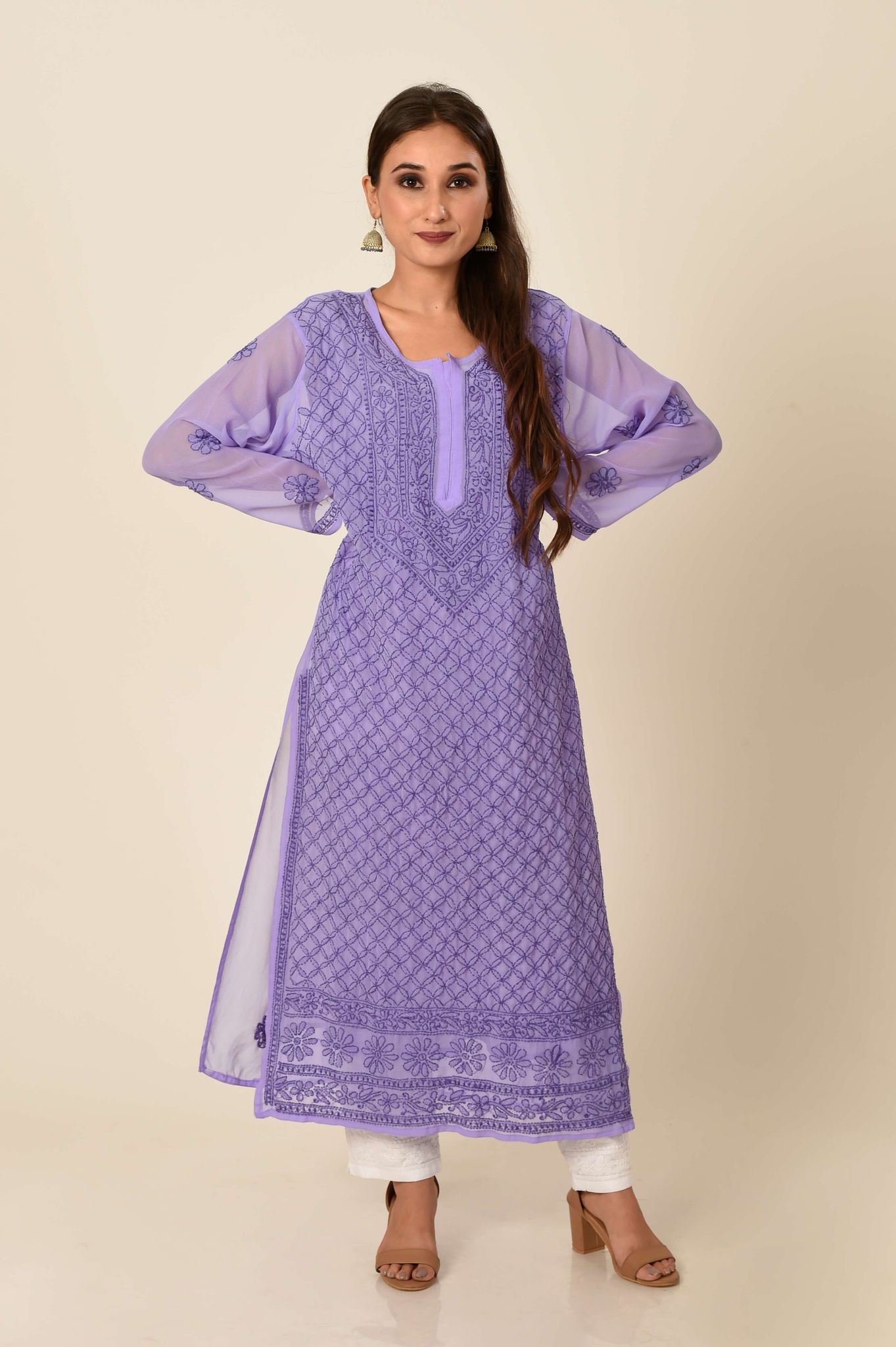 New Fashion Hand Chikankari Kurti