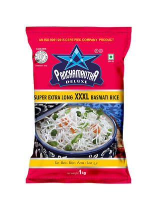 XXXL BASMATI RICE (1KG) , PANCHAMRUTHA DELUXE