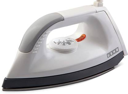 USHA EI 1602 1000 W Dry Iron  (Grey)