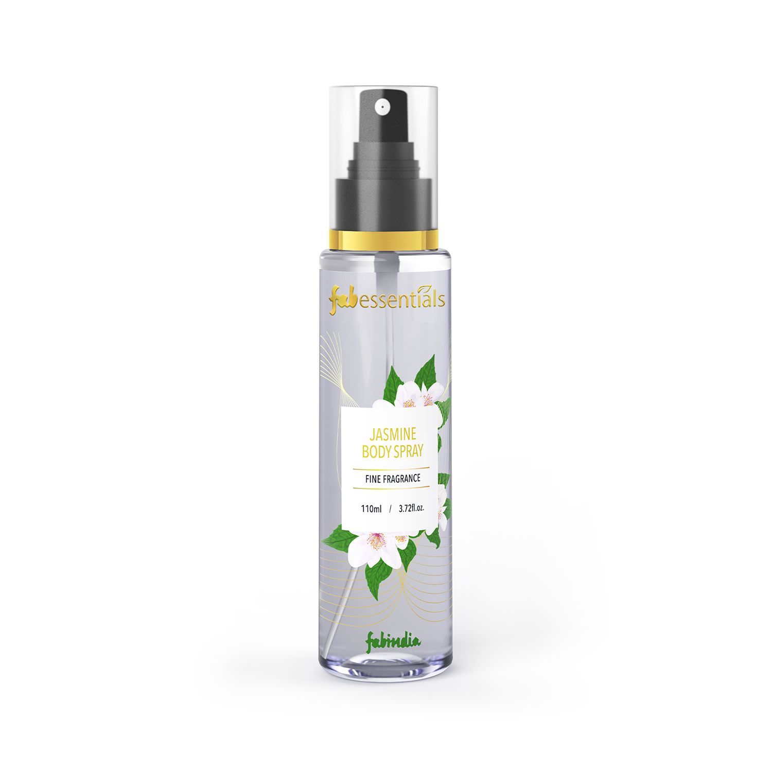 Fabessentials Jasmine Body Spray Fine Fragrance for Refreshing Energising Rejuvenating Skin All Day Long 110 ml