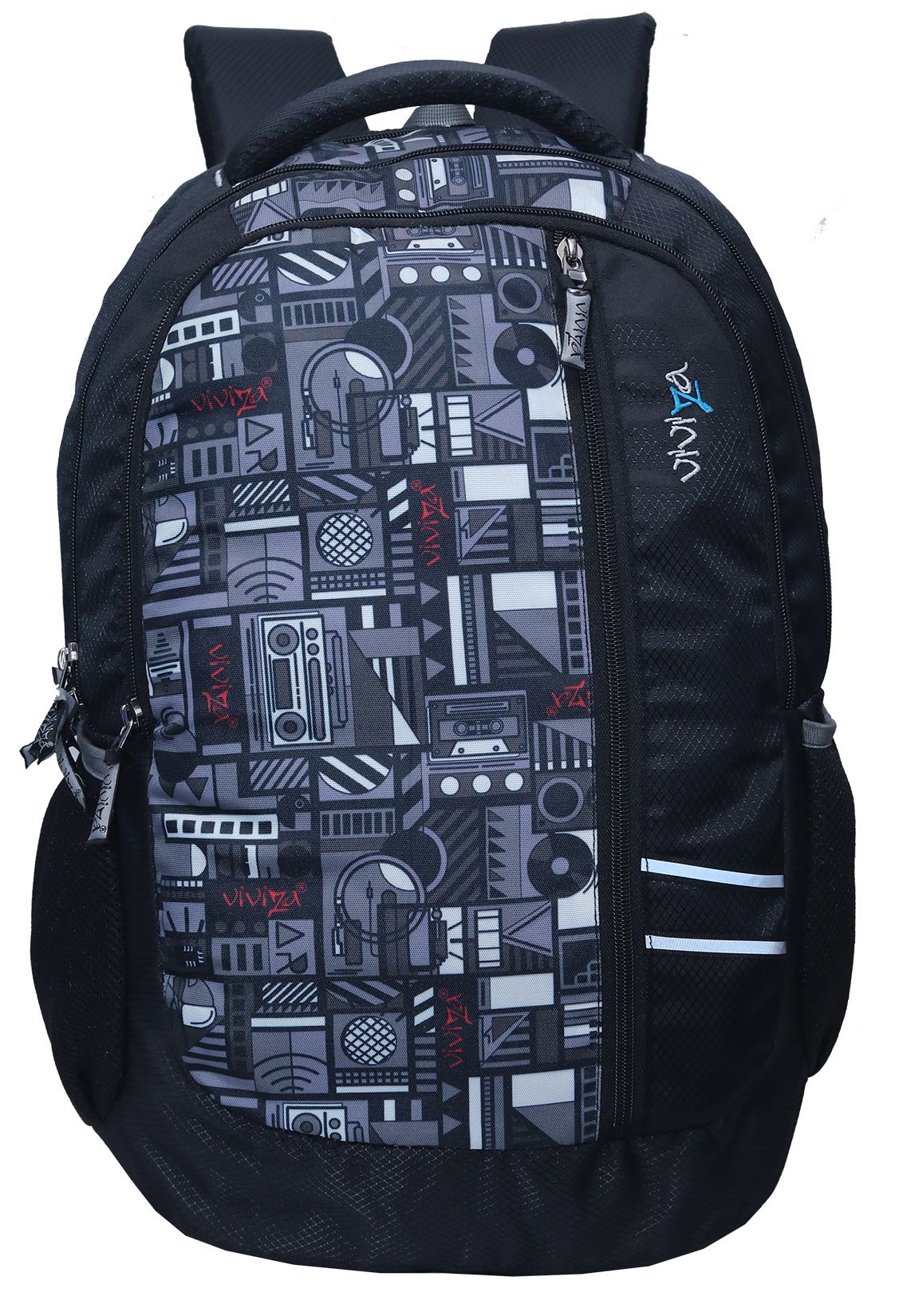 VIVIZA V-118 CASUAL BACKPACK FOR MEN AND WOMEN BLACK