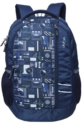 VIVIZA V-118 CASUAL BACKPACK FOR MEN AND WOMEN NAVYBLUE