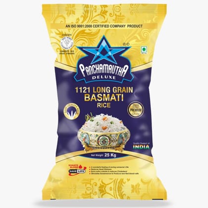 1121 BASMATI RICE 1121 (26KG), PANCHAMRUTHA DELUXE