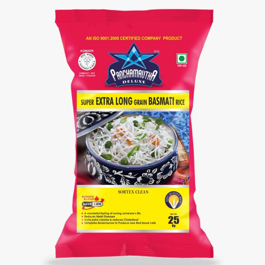 XXXL BASMATI RICE (26KG), PANCHAMRUTHA DELUXE