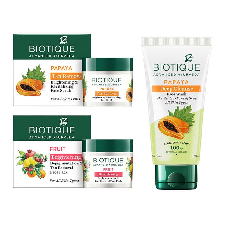 Biotique Tan Removal Combo (Pack Of 3)