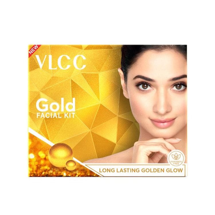 VLCC Gold Facial Kit Long Lasting Golden Glow (60gm)