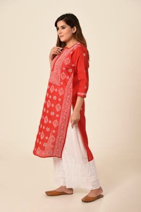 New Fashion Ladies Hand Chikankari Kurti