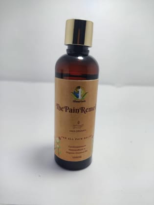 1HappyEarth Pain Remedy For Quick Relief from Knee Pain, Sprains, and Sports Injuries-100ml