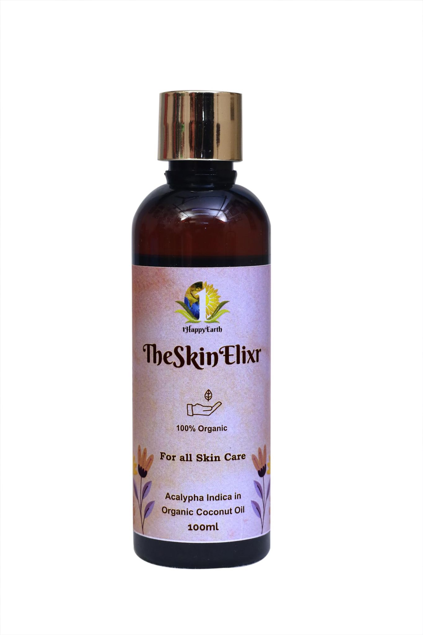 1HappyEarth The Skin Elixir For Glowing, Radiant & Youthful Complexion (All Skin Types) -100ml