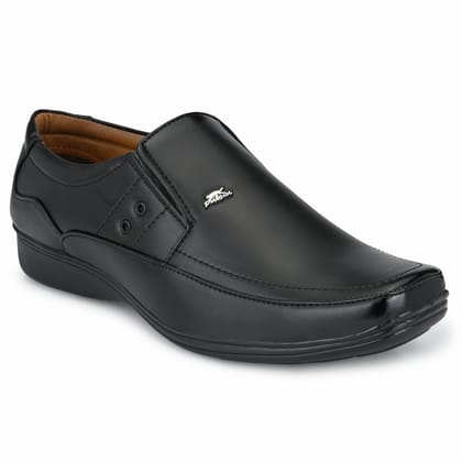 Stylelure Synthetic Leather Black Formal Office Shoes Slip On For Men/ Best for Office Shoes