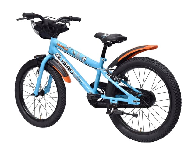 Hero Whistle 20T Bicycle for Kids Single Speed Blue