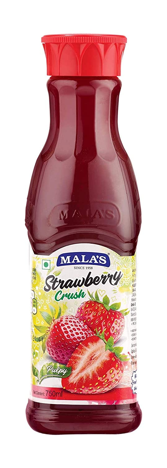 Mala's Strawberry Crush 750ml Pet Bottle