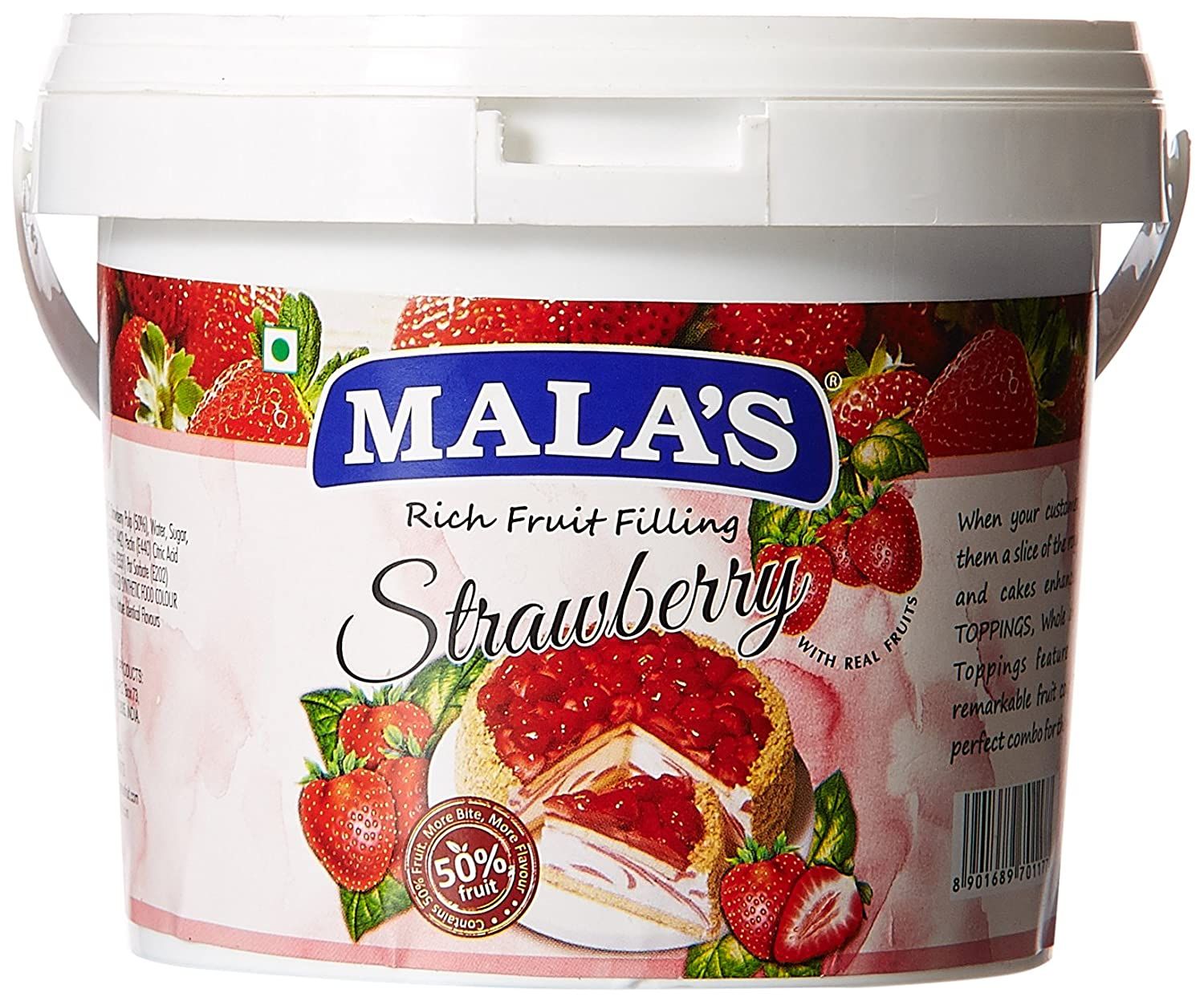 Mala's Strawberry Fillings for Pie , Pastry & Cake