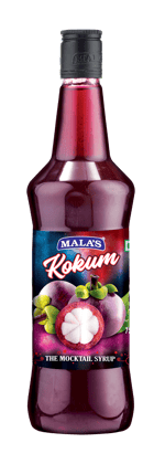 Mala's Kokum Cordial Syrup 750 ml for Mocktail & Cocktail