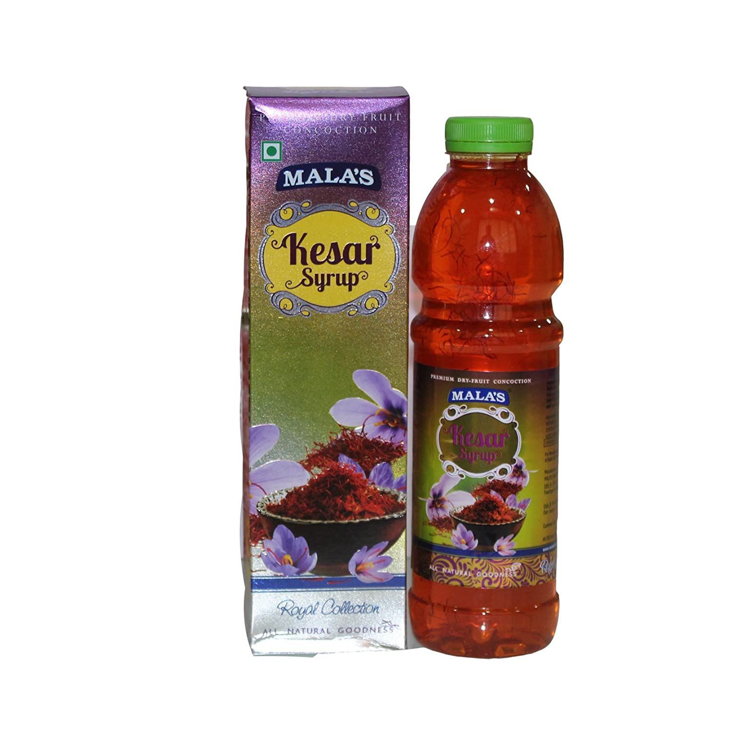 Malas Kesar Syrup 750ml Pet Bottle