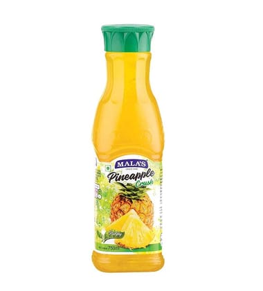 Mala's Pineapple Whole Crush 750ml Pet Bottle