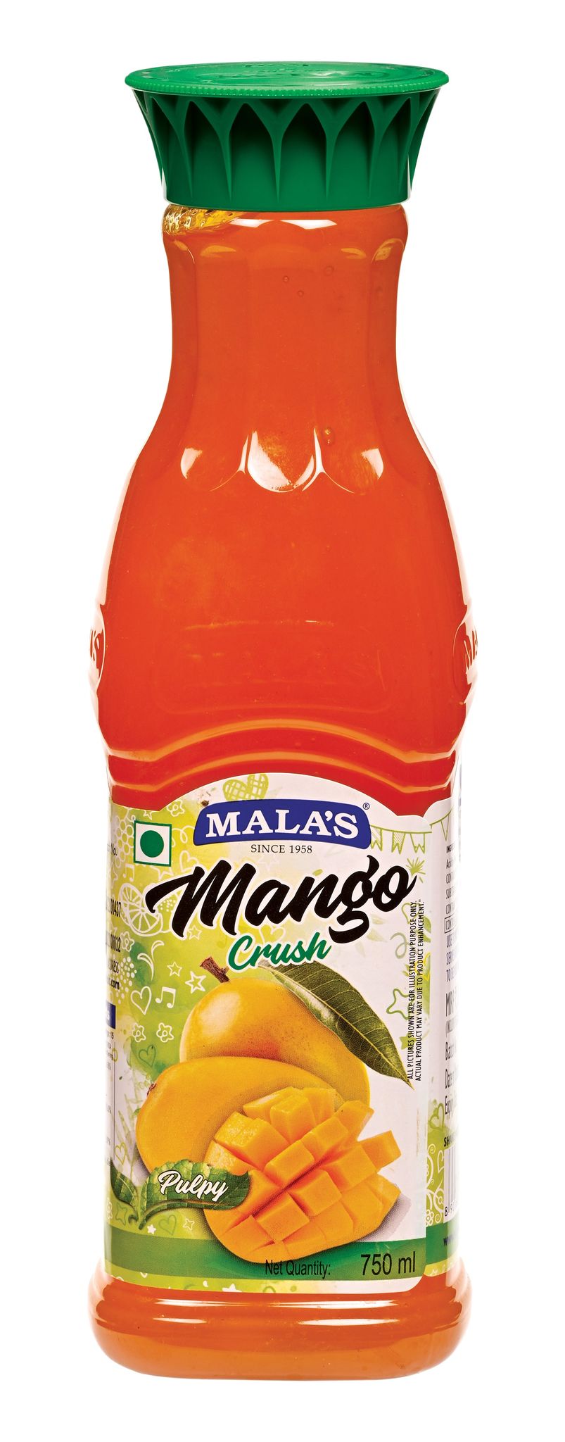 Mala's Mango Crush 750ML