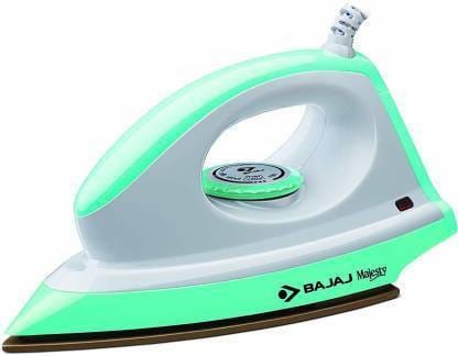 BAJAJ by BAJAJ ELECTRICAL LIMITED Majesty Canvas Green 1000 W Dry Iron  (Green