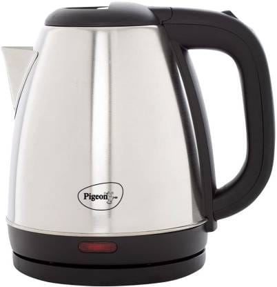 Pigeon Favourite Electric Kettle  (1.5 L, Silver, Black)