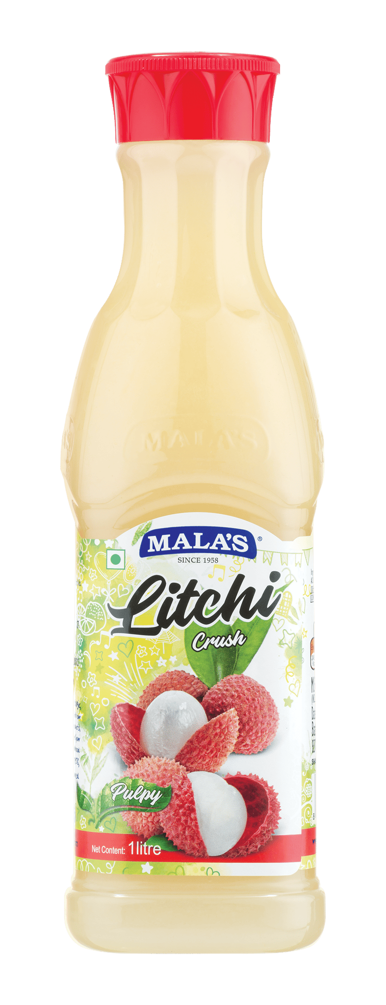 Mala's Litchi Crush 750ML