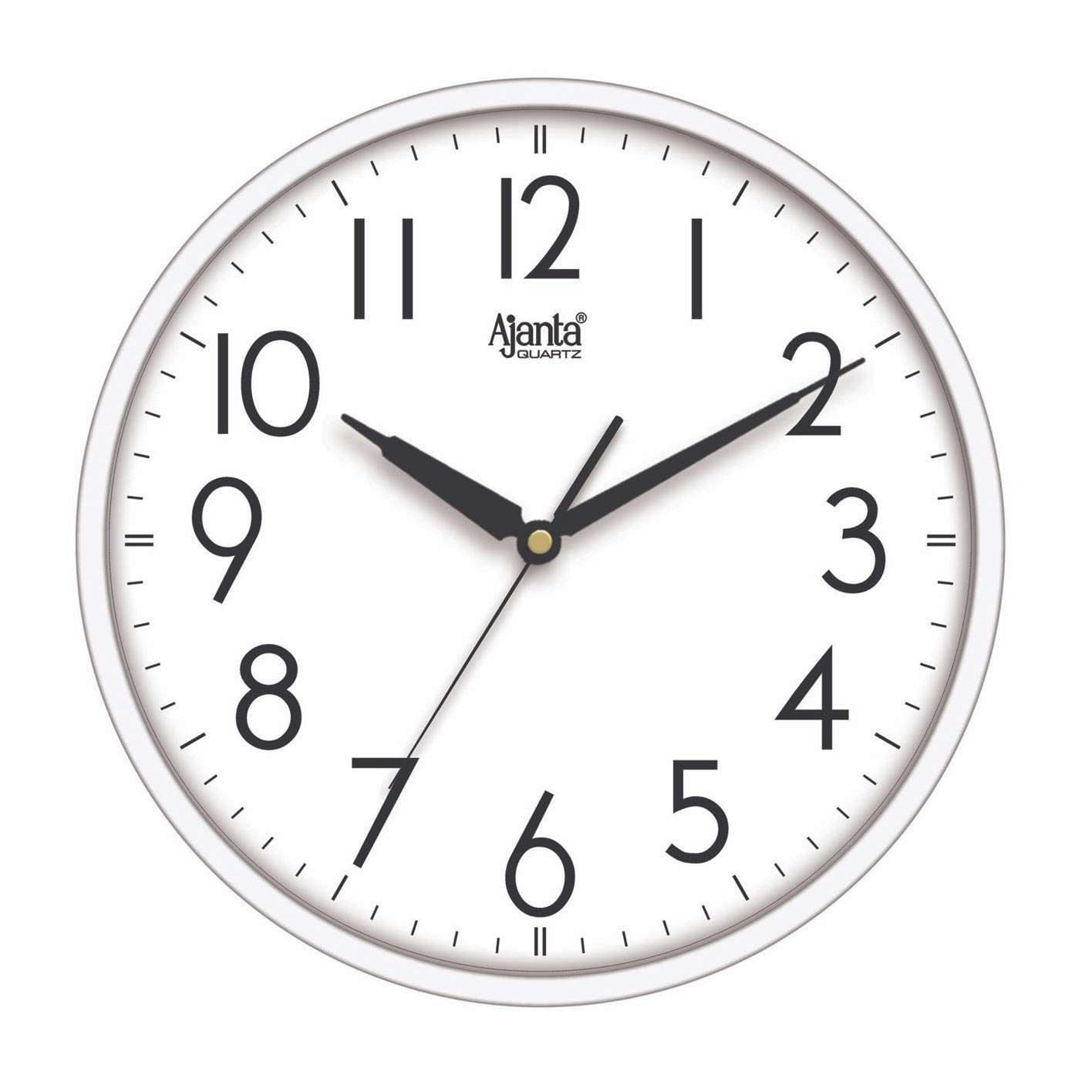 Buy Ajanta Brown Analog Standard Wall Clock with Glass (32 x 32 cm) AQ7427  Online at Best Prices in India - JioMart.