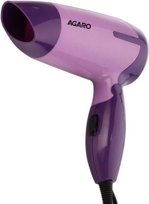 AGARO Prima Hair Dryer with Copper Motor, 2 Speed & Temperature Settings, Hair Dryer  (1000 W, Purple)