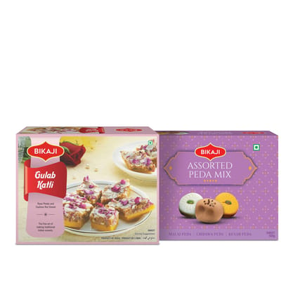 Send Tasty Combo of Bikaji Soan Papdi N Ferrero Rocher to UK