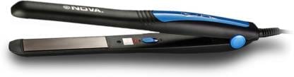 NOVA Pro Shine NHS 841 Hair Straightener  (Blue)